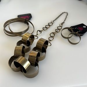 NWOT Brass 3 Piece Set